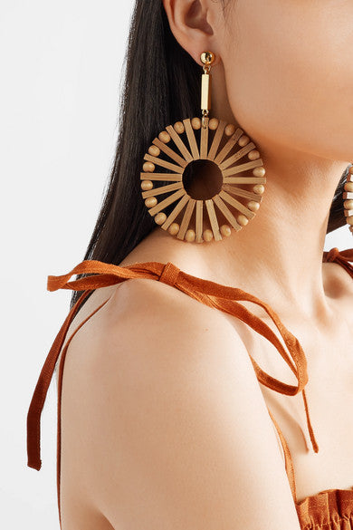 The Natural Bamboo Earrings (PREORDER)