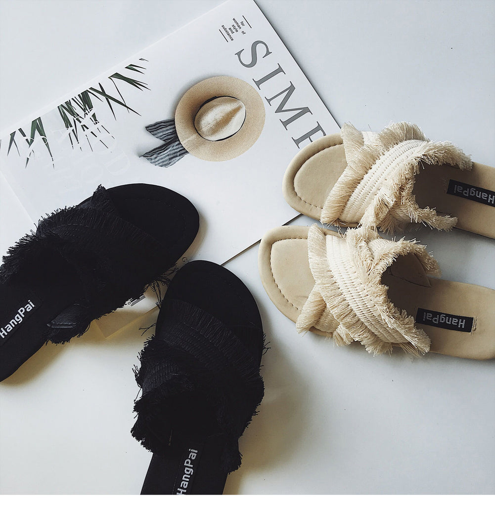 The Fraying Hobo Sandals (PREORDER)