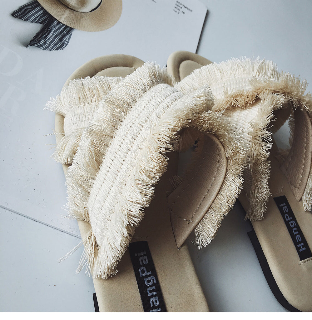 The Fraying Hobo Sandals (PREORDER)