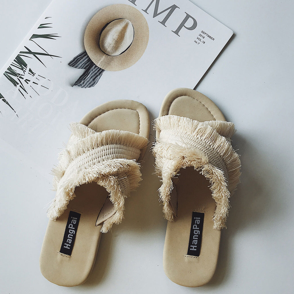 The Fraying Hobo Sandals (PREORDER)