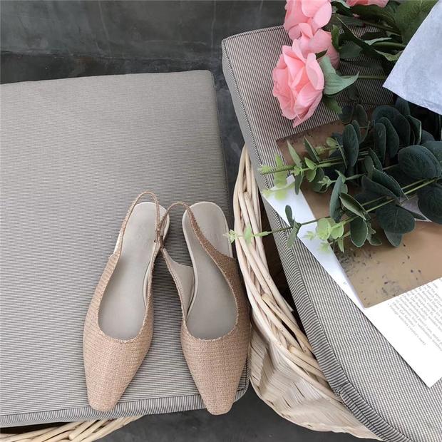 Chic Weaved Slingbacks (PREORDER)