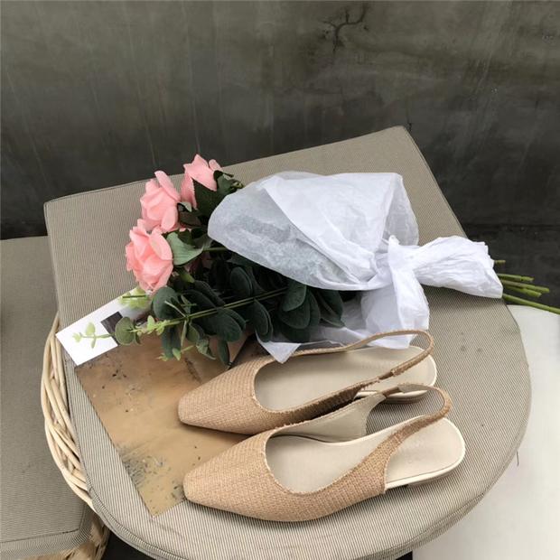 Chic Weaved Slingbacks (PREORDER)